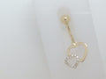14k Yellow Gold Piercing 1.6g