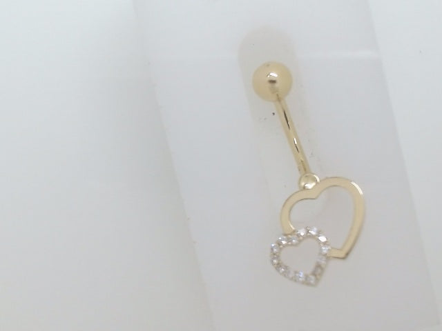 14k Yellow Gold Piercing 1.6g