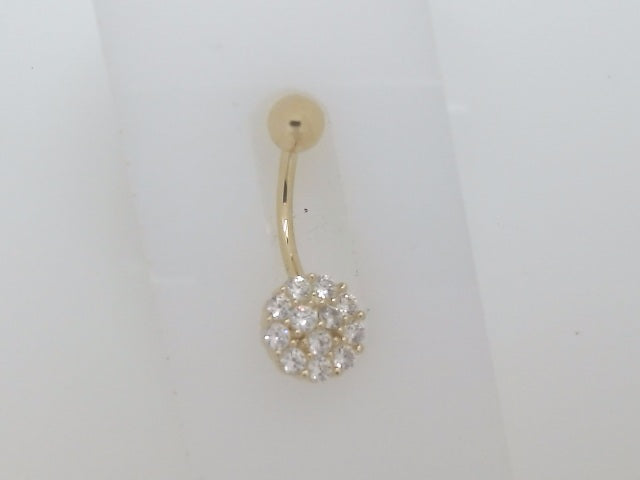 14k Yellow Gold Piercing 1.9g