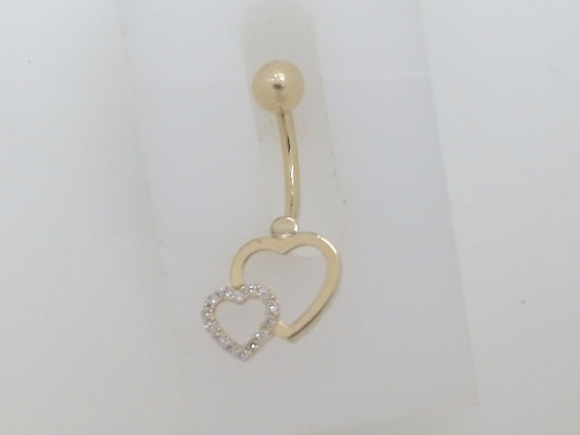 14k Yellow Gold Piercing 1.6g
