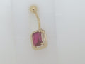 14k Yellow Gold Piercing 2.5g