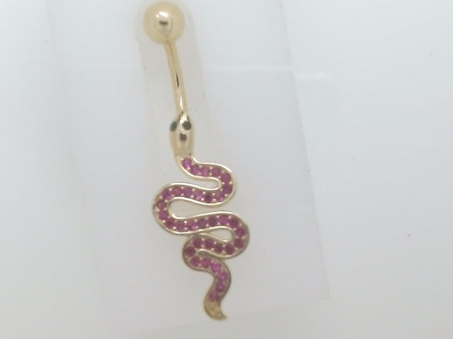 14k Yellow Gold Piercing 2.5g