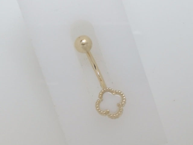 14k Yellow Gold Piercing 1.8g