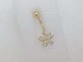 14k Yellow Gold Piercing 1.9g