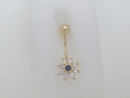14k Yellow Gold Piercing 1.7g