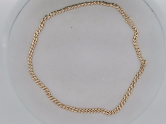 14k Yellow Gold Cadena Romanij 18.5g