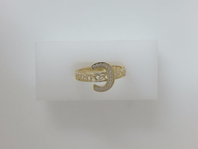 10k Yellow Gold Woman's Ring 2g