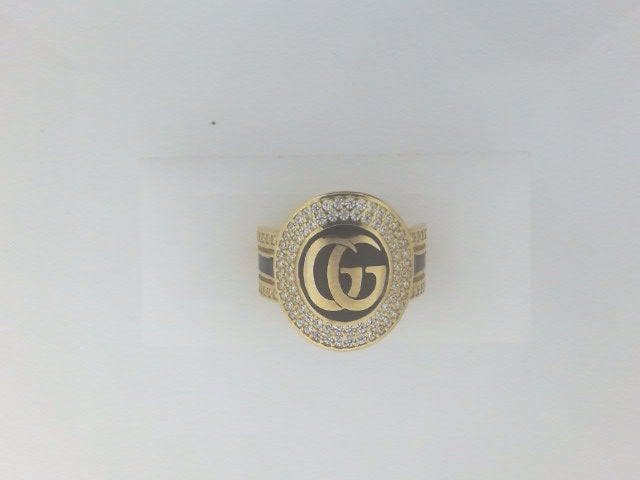 10k Yellow Gold Woman's Ring 5.4g