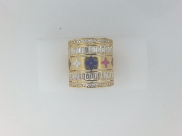 10k Yellow Gold Woman's Ring 5.6g