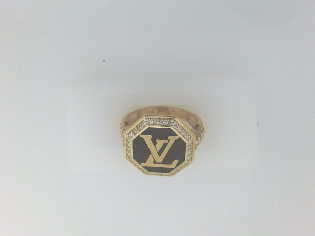 10k Yellow Gold Woman's Ring 5.2g