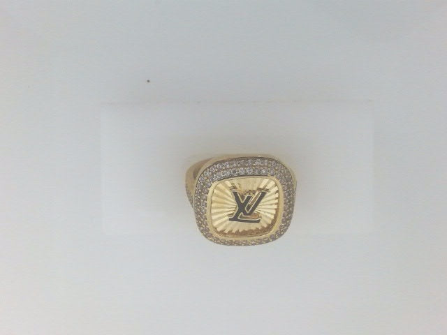 10k Yellow Gold Woman's Ring 4.3g