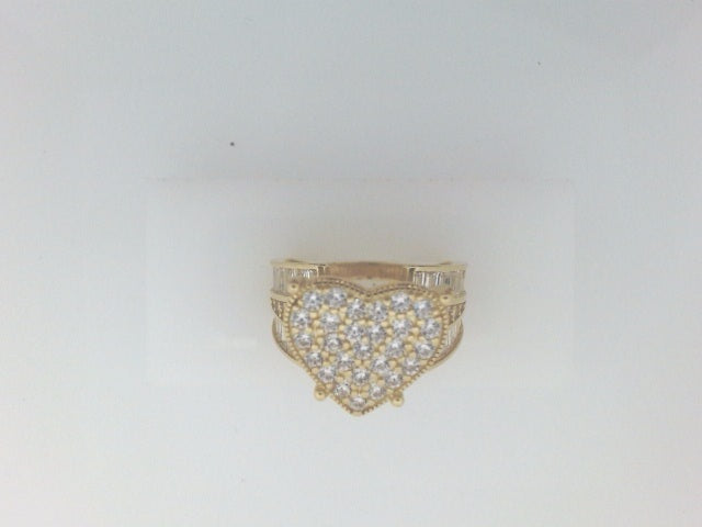 10k Yellow Gold Woman's Ring 6.1g