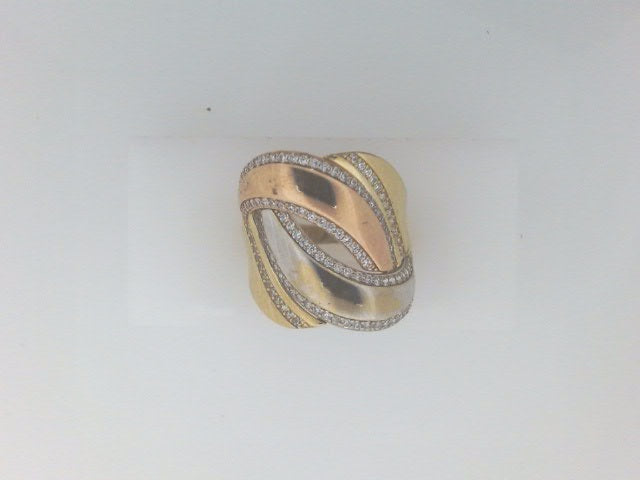 10k Yellow Gold Woman's Ring 5.4g