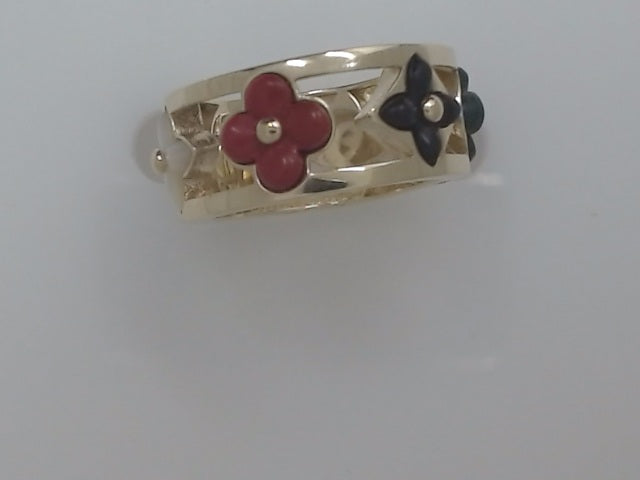 10k Yellow Gold Woman's Ring 6.3g