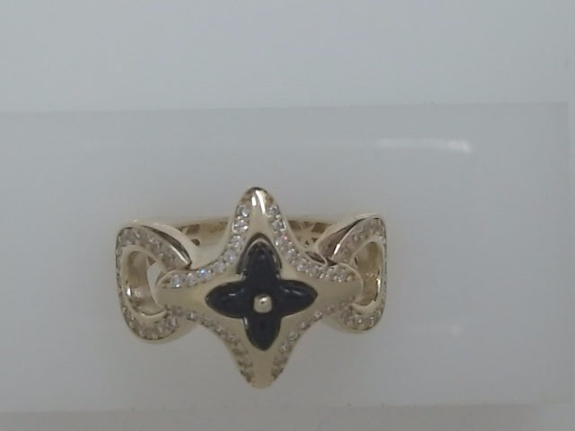 10k Yellow Gold Woman's Ring 4.1g