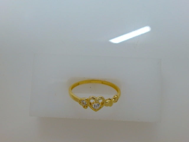 10k Yellow Gold Woman's Ring 1.2g