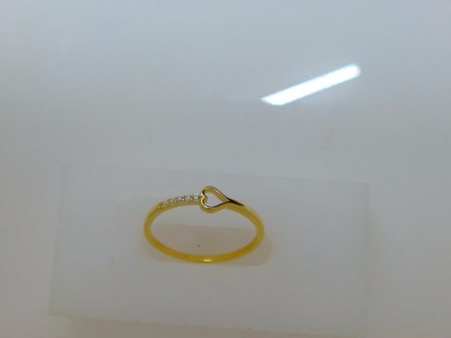 10k Yellow Gold Woman's Ring 0.8g