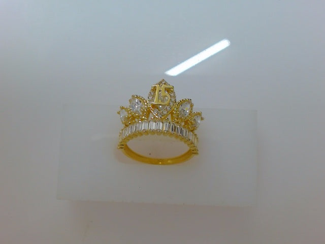 10k Yellow Gold Woman's Ring 3.5g