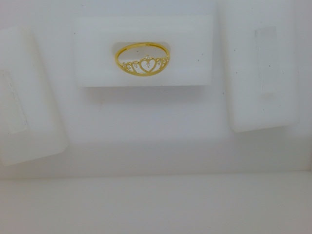 10k Yellow Gold Woman's Ring 0.9g