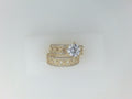 10k Yellow Gold Woman's Wedding Ring 5.5g