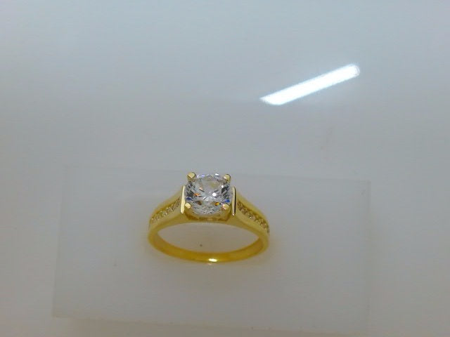 10k Yellow Gold Woman's Wedding Ring 3g