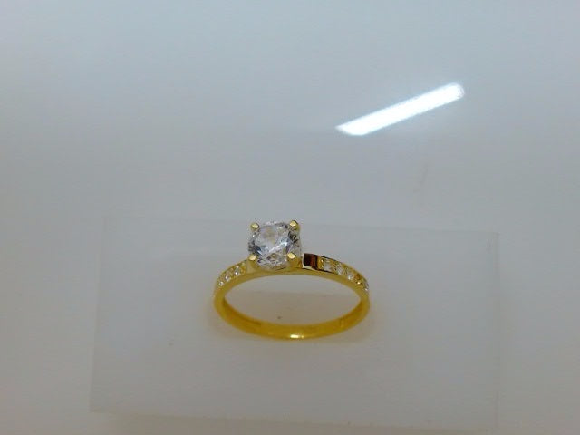 10 KT ANILLOS DE COMPROMISO DE MUJER