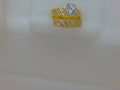 10k Yellow Gold Woman's Wedding Ring 3.9g