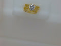 10k Yellow Gold Woman's Wedding Ring 3.8g