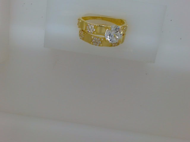 10k Yellow Gold Woman's Wedding Ring 3.5g