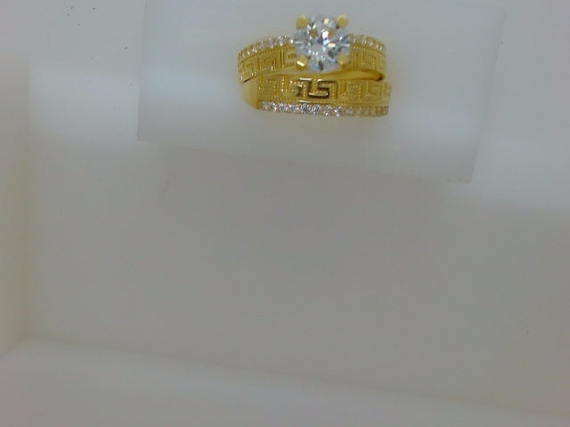 10k Yellow Gold Woman's Wedding Ring 4.3g