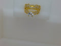10k Yellow Gold Woman's Wedding Ring 4.2g