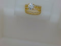 10k Yellow Gold Woman's Wedding Ring 3.8g