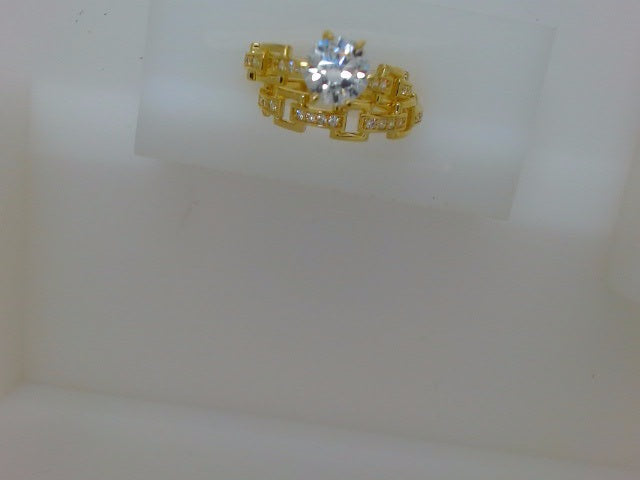 10k Yellow Gold Woman's Wedding Ring 3.7g
