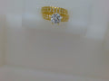 10k Yellow Gold Woman's Wedding Ring 3.9g