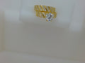 10k Yellow Gold Woman's Wedding Ring 3.6g