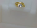 10k Yellow Gold Woman's Wedding Ring 4g