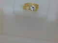 10k Yellow Gold Woman's Wedding Ring 3.9g