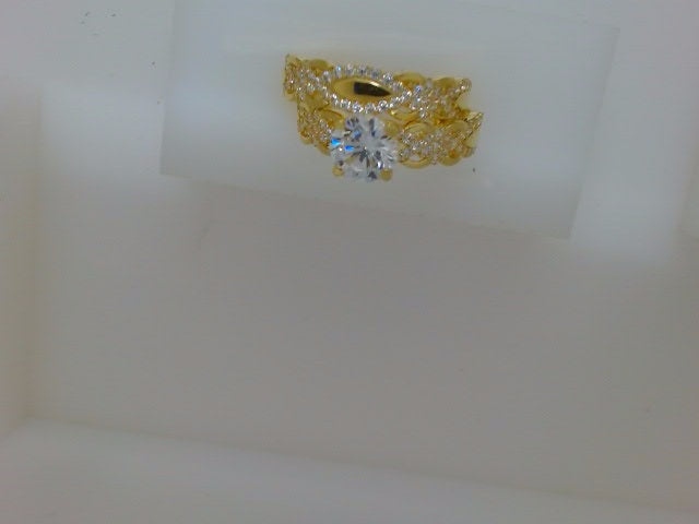 10k Yellow Gold Woman's Wedding Ring 4.4g