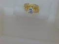 10k Yellow Gold Woman's Wedding Ring 3.7g