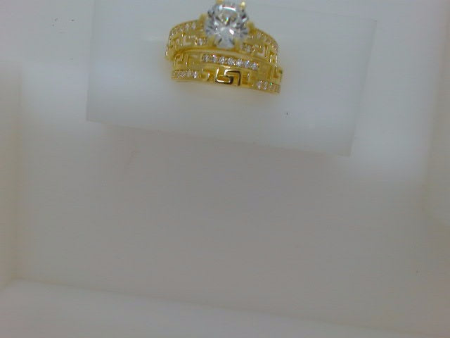 10k Yellow Gold Woman's Wedding Ring 3.8g
