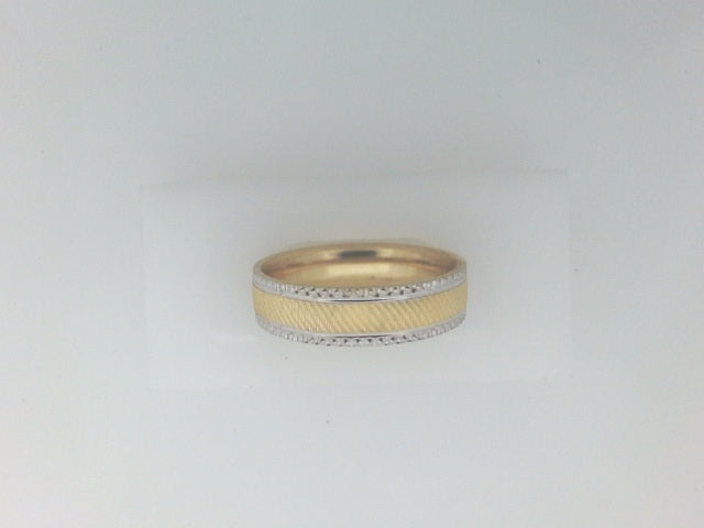 10k Yellow Gold Men's Wedding Ring 4.1g
