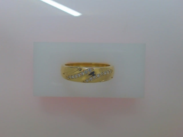 10k Yellow Gold Men's Wedding Ring 6.5g