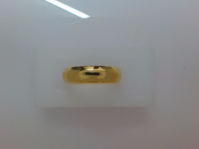 10k Yellow Gold Men's Wedding Ring 6.4g