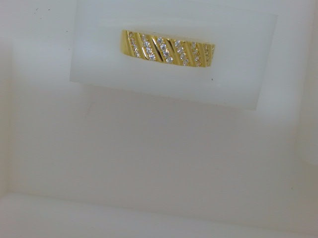 10k Yellow Gold Men's Wedding Ring 2.2g