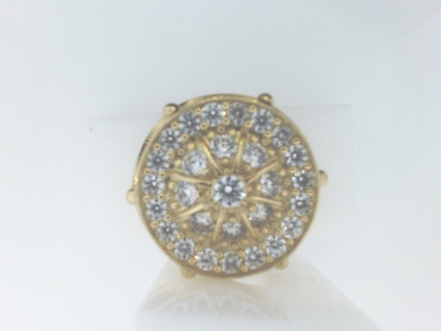 10k Yellow Gold Men's Ring 17.7g