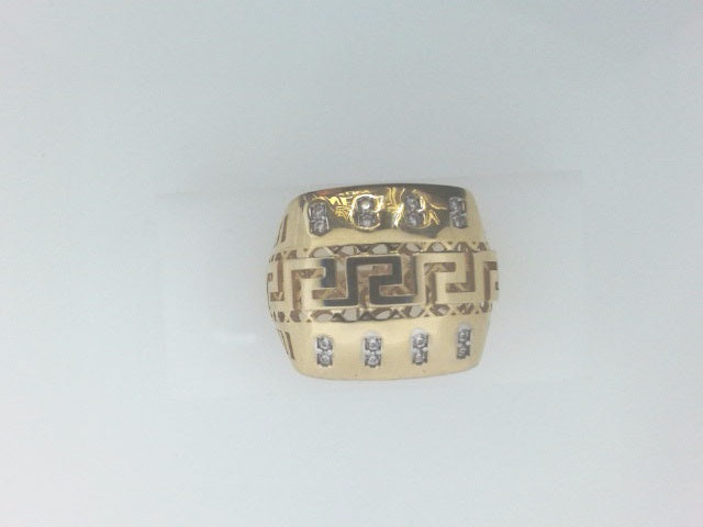 10k Yellow Gold Men's Ring 5.5g