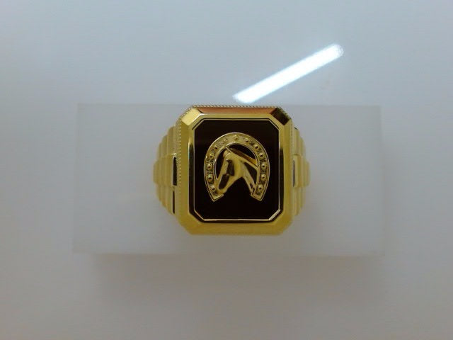 10k Yellow Gold Men's Ring 5.7g