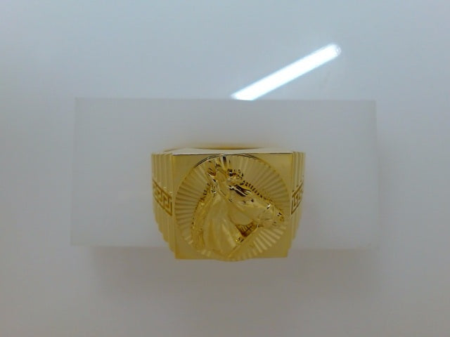 10k Yellow Gold Men's Ring 5.2g