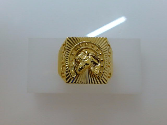10k Yellow Gold Men's Ring 4.8g