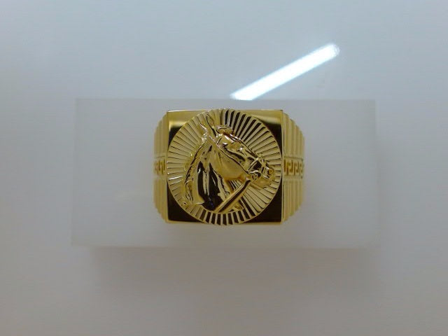 10k Yellow Gold Men's Ring 5.3g